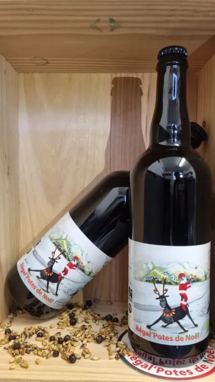 Bière bio de Noel