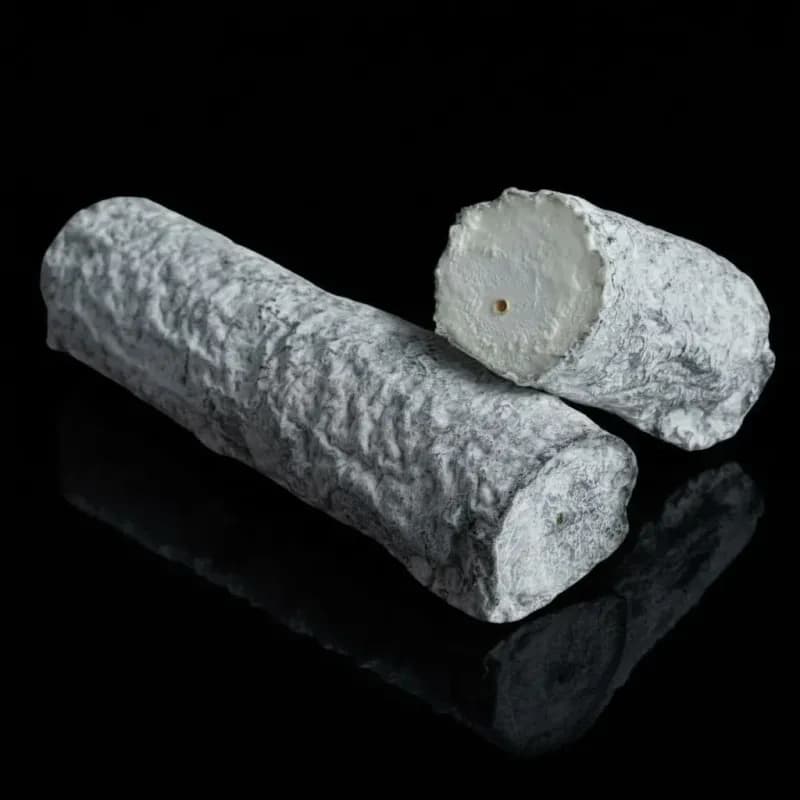 Chèvre, bûche cendrée 120 Gr