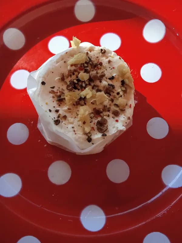 Chèvre frais garni poivre gingembre 100g
