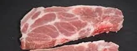Porc bio Côtes échine 2 pièces (300 à 350 gr )