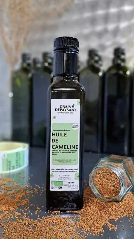 Huile bio de cameline
